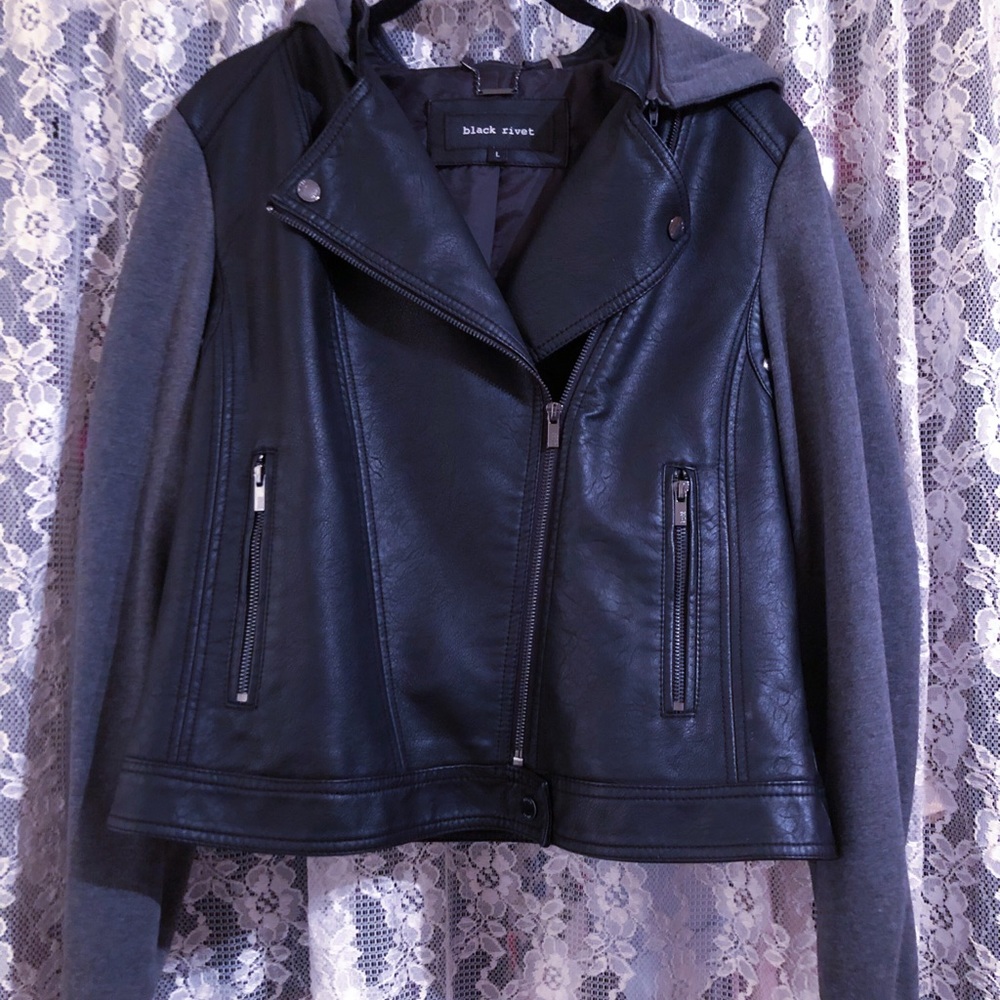 Leather jacket